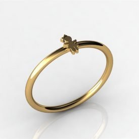 Anel Menino ou Menina Ouro 18k