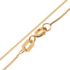 Corrente de Ouro Feminina Veneziana 45cm