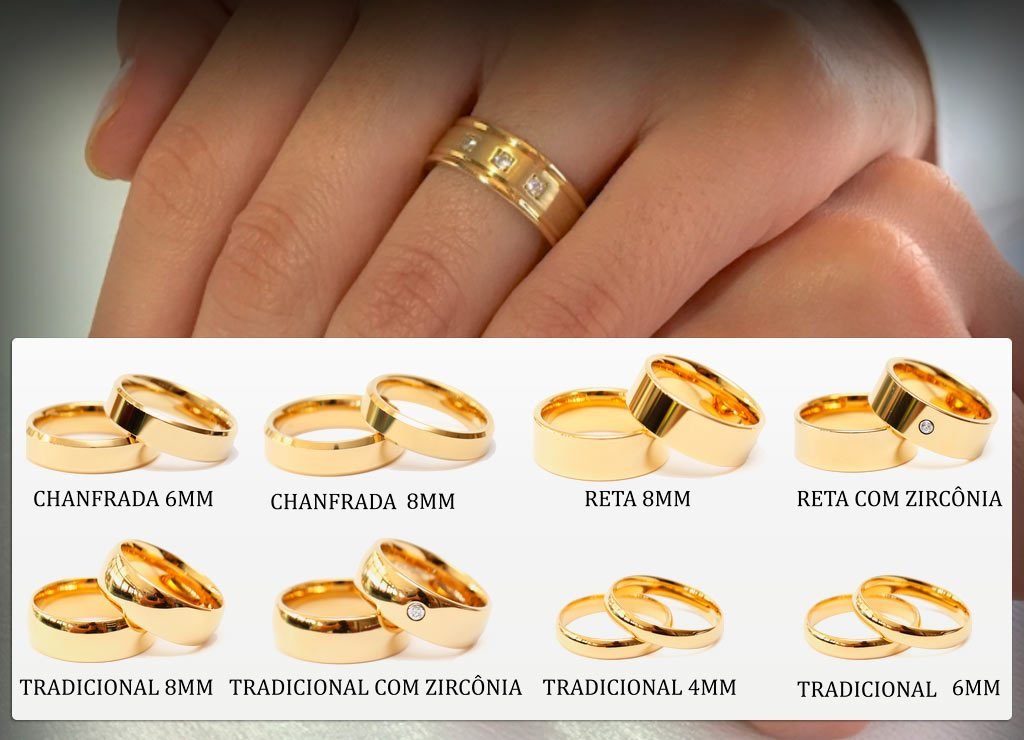 10 modelos de aliancas de casamento para voce escolher a sua