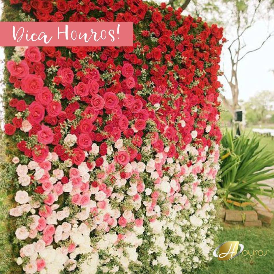 dica painel flores