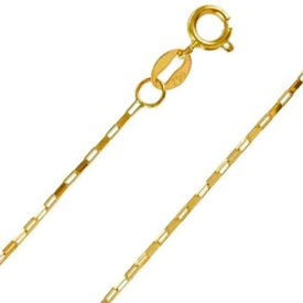 Cordão de Ouro Masculino 60cm Corrente Cadeado Longo